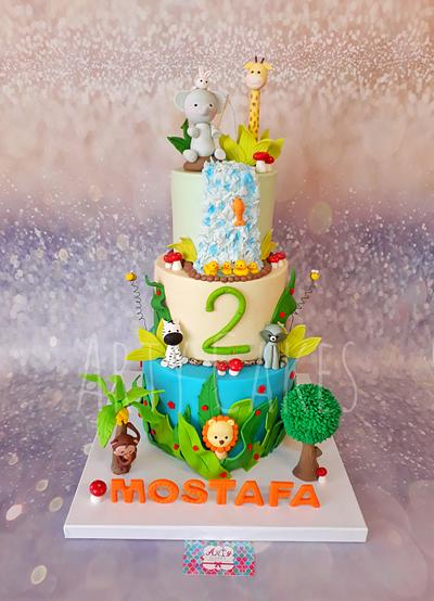 Jungle cake - Cake by Arty cakes