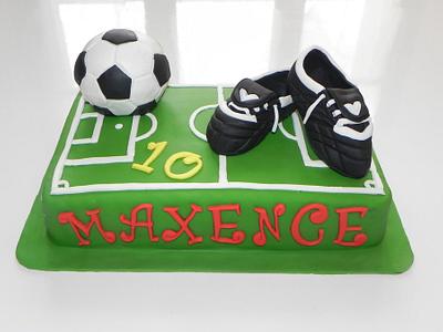 cake football - Cake by cendrine