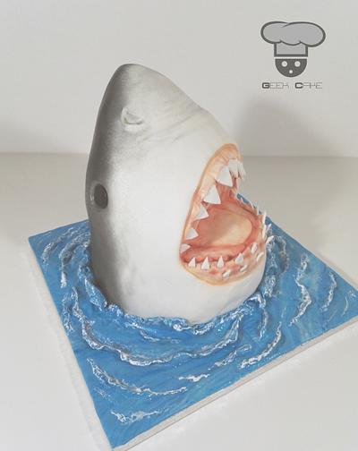 Shark and Jaws - Cake by Geek Cake