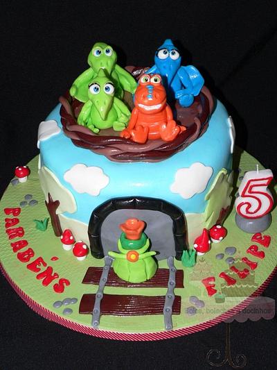 dinosaur train cake - Cake by BBD