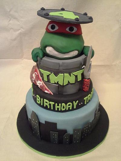 Teenage Mutant Ninja Turtles - Cake by Xiomara Ortiz-Bevel