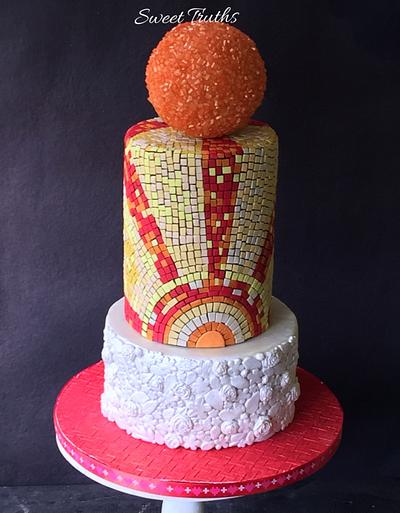 The Rising Sun - Cake by Debjani Mishra
