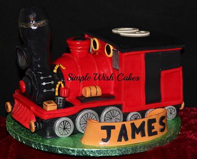 Steam Train - Cake by Stef and Carla (Simple Wish Cakes)