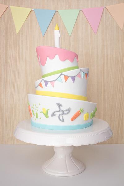 Topsy Turvy Cake - Cake by Lydia ♥ vertortelt.de 