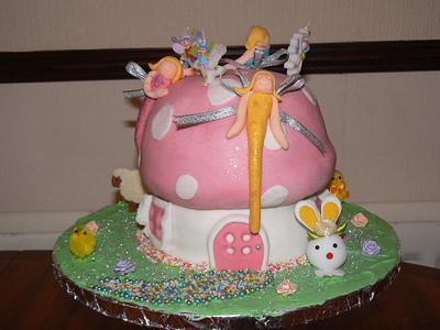 Fairy House! - Cake by Anita's Cakes