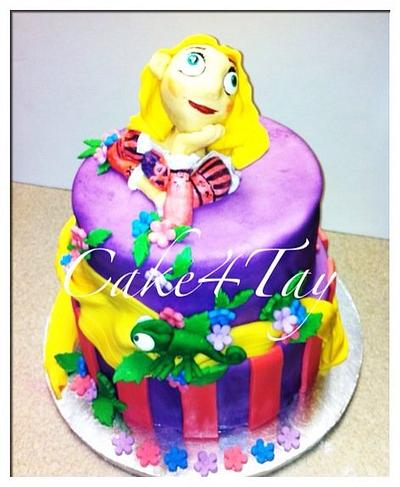 Tangled - Cake by Angel Chang