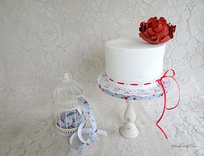 Red - Cake by Firefly India by Pavani Kaur