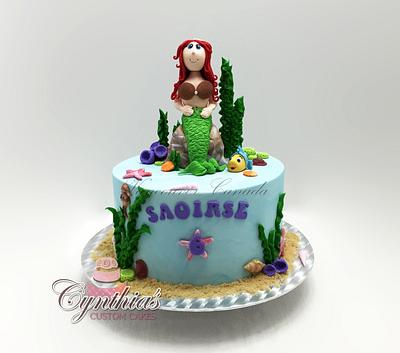 Little Mermaid Cake  - Cake by Cynthia Jones