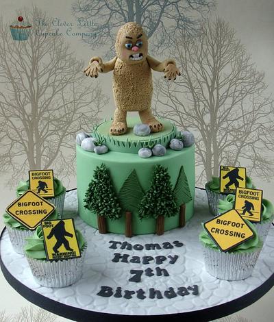 Bigfoot Cake - Cake by Amanda’s Little Cake Boutique