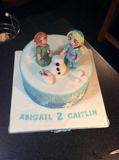 Do You Want to Build a Snowman? - Cake by K Cakes