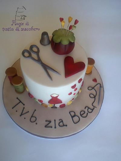 Seamstress cake - Cake by Mariana Frascella
