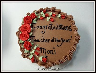 Teach of the Year - Cake by Donna Tokazowski- Cake Hatteras, Martinsburg WV