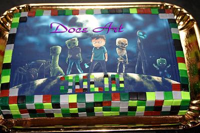 Minecraft cake - Cake by Magda Martins - Doce Art