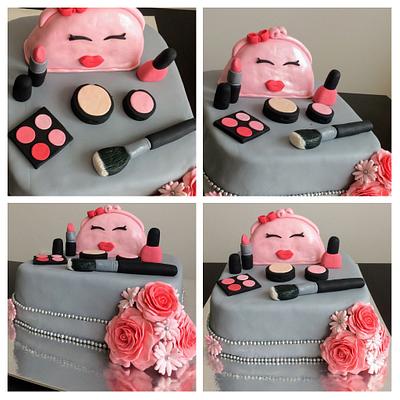 Make up cake - Cake by LanaLand