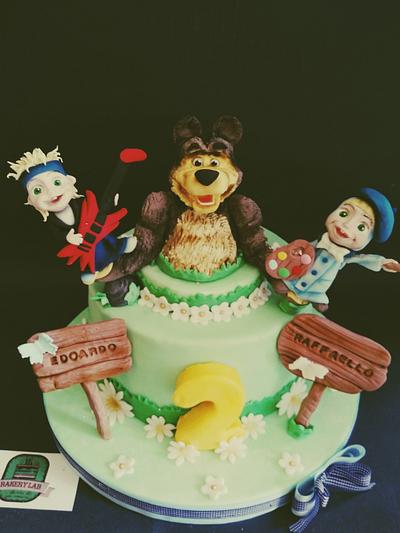Mashas and the bear - Cake by BakeryLab