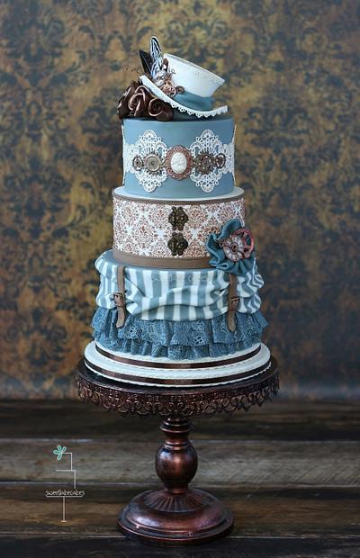 Steampunk cake - Cake by Tamara