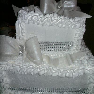 Bridal Cake - Cake by Rosey Mares