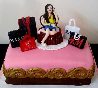 Shopoholic Cake - Cake by Seema Tyagi