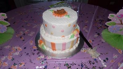 Simple Baby Shower Cake - Cake by caymancake