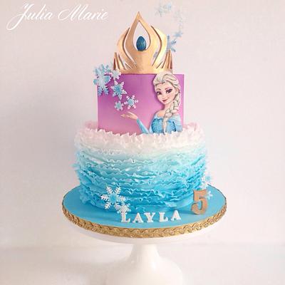 Frozen Elsa  - Cake by Julia Marie Cakes