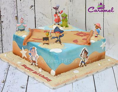 Jake and the Neverland Cake - Cake by Caramel Doha
