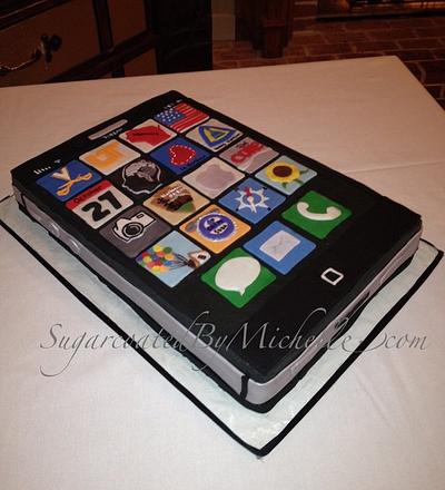Iphone  - Cake by Michelle 
