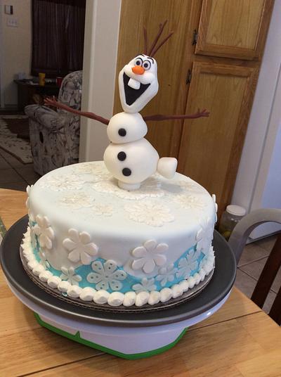 Olaf cake - Cake by Lolo 
