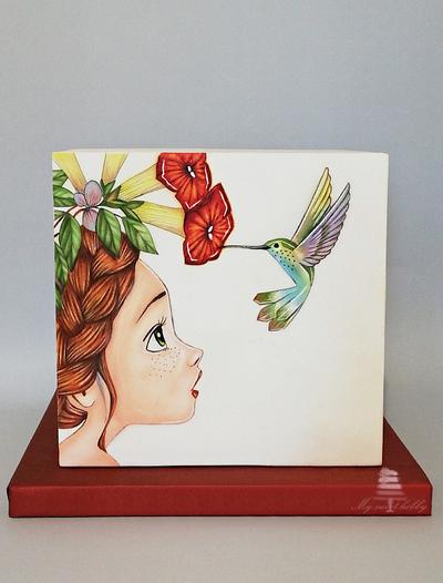 Hummingbird - Cake by Albena Nacheva