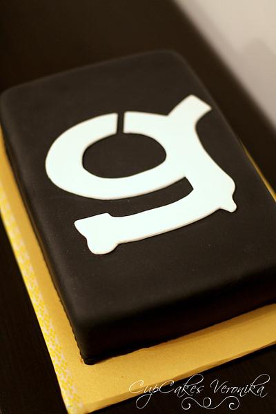 Cake with logo Gizmania - Cake by CupCakes Veronika