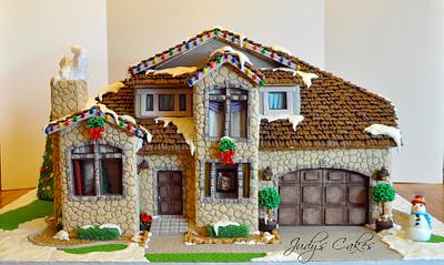 Gingerbread House - Cake by Judy