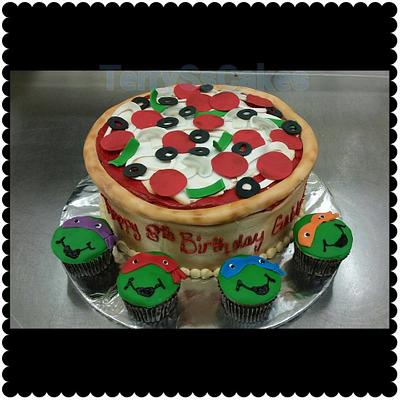 Ninja Turtle - Cake by TerryScakes