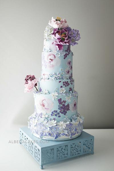 #7 Wedding Cake inspired by Enchanted Garden - Cake by Albena