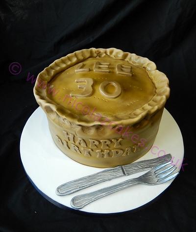 Pork pie cake  - Cake by Nicola Roberts