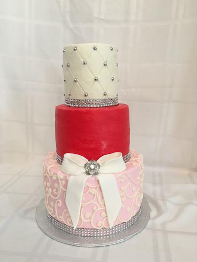Elegant Birthday Cake - Cake by Brandy-The Icing & The Cake