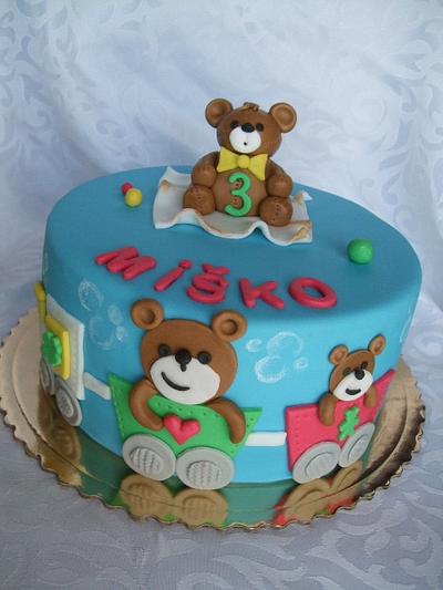 Sweet bear - Cake by Vebi cakes