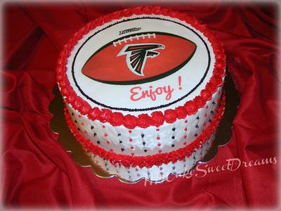 Atlanta Falcons Cake - Cake by My Cake Sweet Dreams