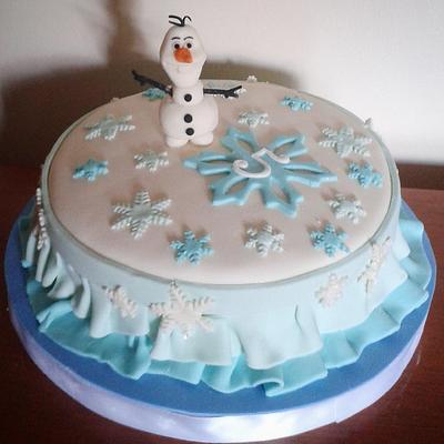 Frozen cake - Cake by Adriana Vigas