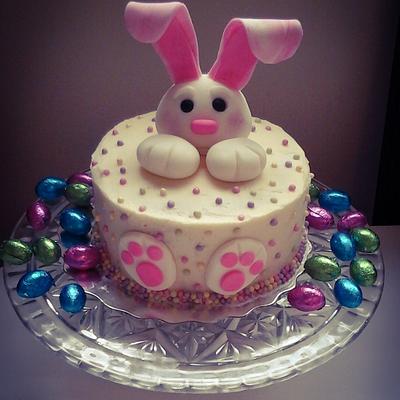Easter bunny cake - Cake by Jenn Szebeledy  ( Cakeartbyjenn_ )