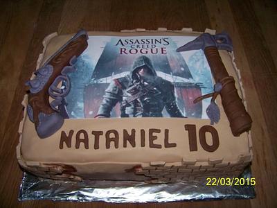 Assassin's Creed - Cake by Agnieszka