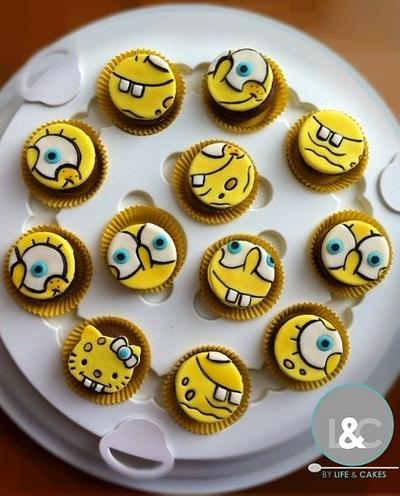 Spongebob cupcakes - Cake by Laura