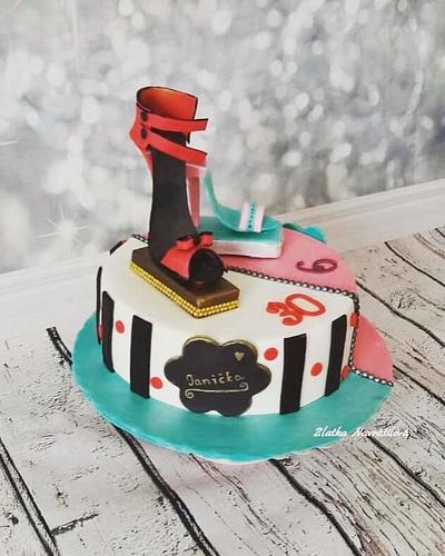 High heel - Cake by Zlatka 