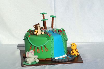 Jungle Cake - Cake by Celtic cake