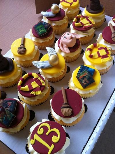 harry potter cupcakes! - Cake by Liah curtis