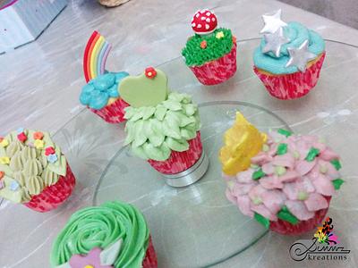 Magical Forest Cupcakes - Cake by Simmz