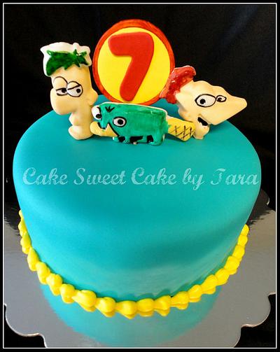 Phineas and Ferb cake - Cake by Cake Sweet Cake By Tara