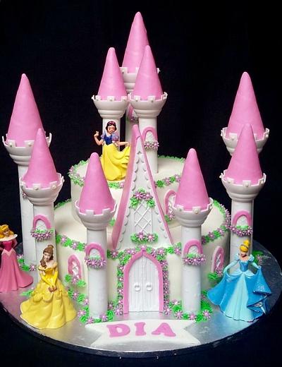 Disney Romantic Castle 😊 - Cake by Sharon