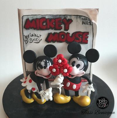 Mickey Mouse first book - Comic Con collaboration - Cake by Tissì Benvegna