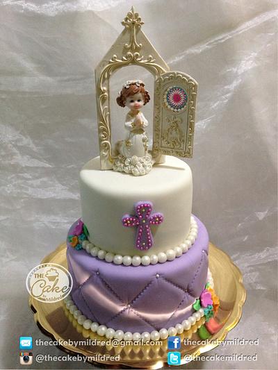 First Communion - Cake by TheCake by Mildred