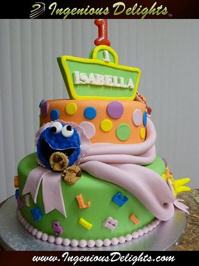 Sesame Street Birthday Cake - Cake by Ingenious Delights