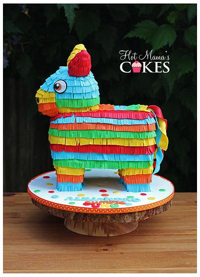 Piñata time! - Cake by Hot Mama's Cakes